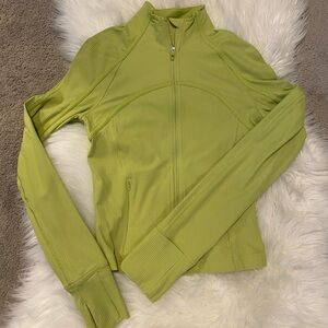 Cropped ribbed Define jacket